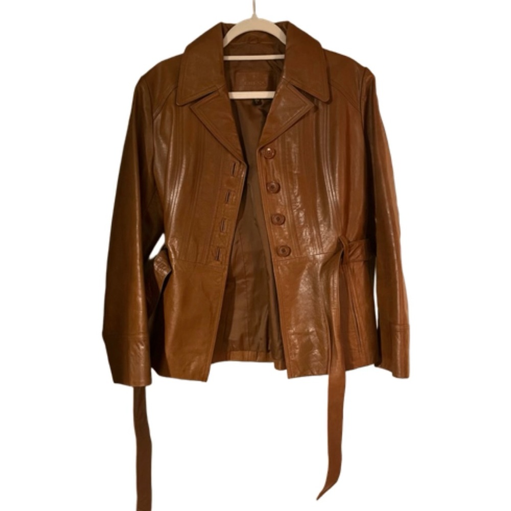 Vintage Guess Leather Jacket - Picture 3 of 7